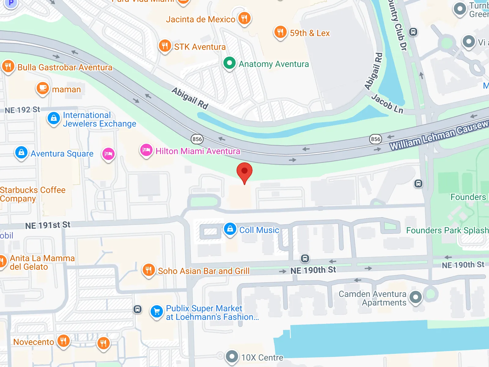 Mapa con la ubicación de Ideal Medical and Wellness
